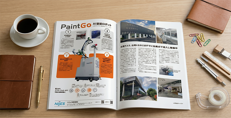 高登車體塗裝藝術股份有限公司導入AI智慧塗裝技術